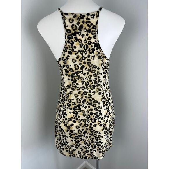 Miken Swim Animal Print Beach Cover Up Dress Small - Picture 3 of 4